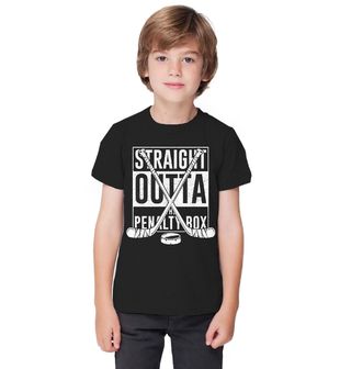 Obrázek 1 produktu Dětské tričko Rovnou z trestné lavice Hokej Straight Outta Penalty Box