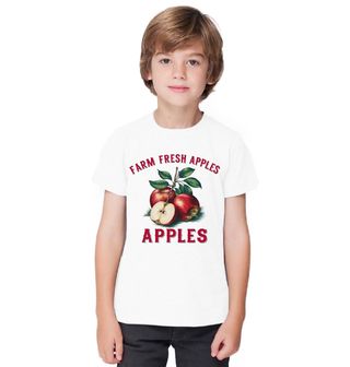 Obrázek 1 produktu Dětské tričko Farmářská Jablka Farm Fresh Apples