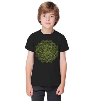 Obrázek 1 produktu Dětské tričko Zenový symbol mandaly Posvátná Geometrie