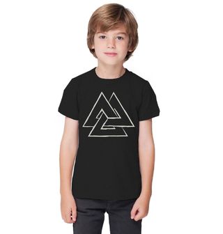 Obrázek 1 produktu Dětské tričko Valknut Symbol Valhally
