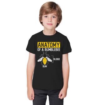 Obrázek 1 produktu Dětské tričko Popis Čmeláka Anatomy of a Bublebee