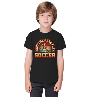 Obrázek 1 produktu Dětské tričko Zachovej klid a hraj fotbal