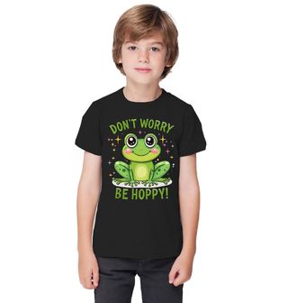 Obrázek 1 produktu Dětské tričko Žába Don't Worry Be Hoppy