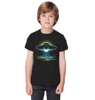 Obrázek 1 produktu Dětské tričko 8bit Mimozemské Oko Pixalated UFO