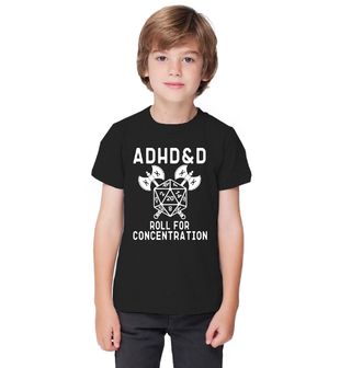 Obrázek 1 produktu Dětské tričko Kostka soustředění ADHD