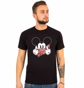 Obrázek 1 produktu Pánské tričko Gangsta Mickey Mouse (Velikost: 4XL)