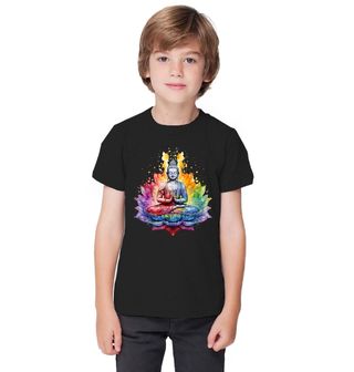 Obrázek 1 produktu Dětské tričko Budha Meditace v Lotusu