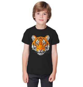 Obrázek 1 produktu Dětské tričko Pohled Tygra Polygon Tiger