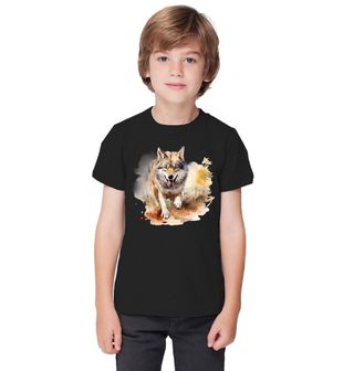 Obrázek 1 produktu Dětské tričko Běžící Vlk