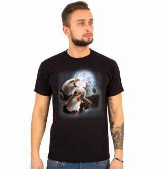 Obrázek 1 produktu Pánské tričko Orli vyjící na Měsíc