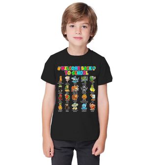Obrázek 1 produktu Dětské tričko Školní Brainrot Back to School