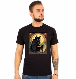 Obrázek 1 produktu Pánské tričko Mystická Kočka Zaklínačka