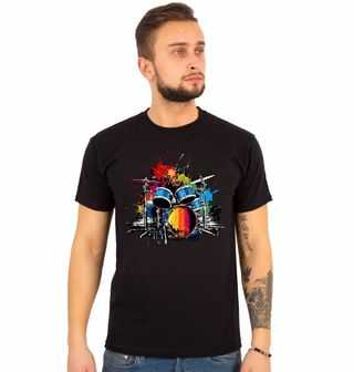 Obrázek 1 produktu Pánské tričko Bicí Rytmus v Barvách