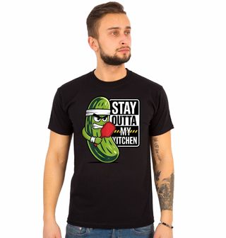Obrázek 1 produktu Pánské tričko Bojová Okurka Stay Outta My Kitchen