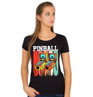 Obrázek 1 produktu Dámské tričko Retro Pinball Automat