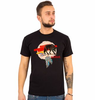 Obrázek 1 produktu Pánské tričko Vlčí Duch Válečníka Warrior Wolf