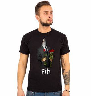 Obrázek 1 produktu Pánské tričko Ryba s Růžemi Gentleman Fih