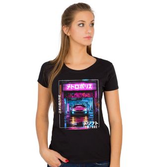 Obrázek 1 produktu Dámské tričko Nissan Skyline Noční Tokyo Drift