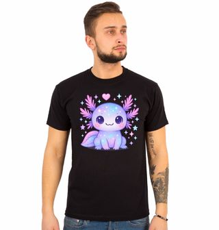 Obrázek 1 produktu Pánské tričko Galaktický Axolotl mexický