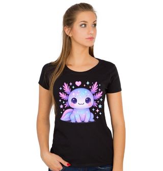 Obrázek 1 produktu Dámské tričko Galaktický Axolotl mexický
