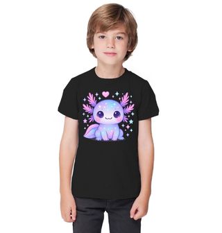 Obrázek 1 produktu Dětské tričko Galaktický Axolotl mexický