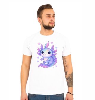 Obrázek 1 produktu Pánské tričko Roztomilý Axolotl mexický