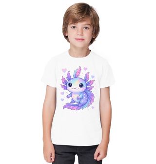 Obrázek 1 produktu Dětské tričko Roztomilý Axolotl mexický