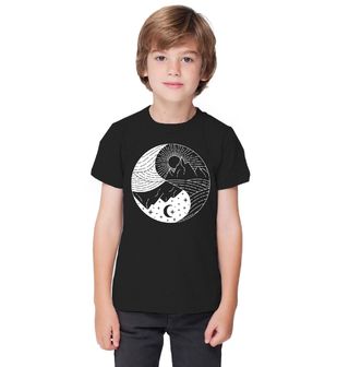 Obrázek 1 produktu Dětské tričko Jin a Jang Hory Yin Yang Mountains