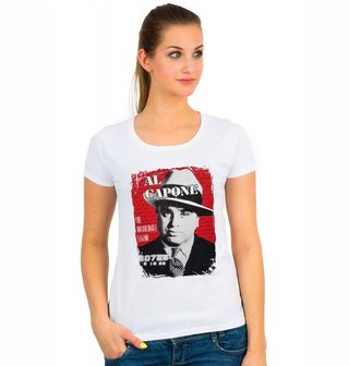 Obrázek 1 produktu Dámské tričko Al Capone The Untouchable Legend Nedotknutelný