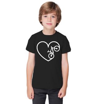 Obrázek 1 produktu Dětské tričko Kolo v srdci Bike Love