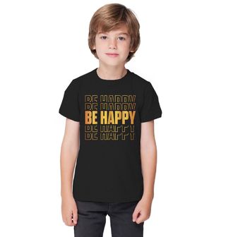 Obrázek 1 produktu Dětské tričko Buď Šťastný Be Happy