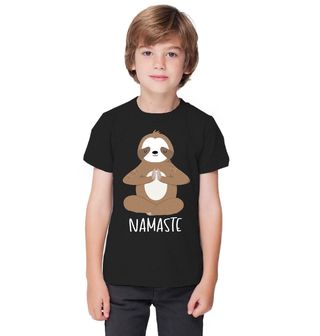 Obrázek 1 produktu Dětské tričko Lenochod Namaste