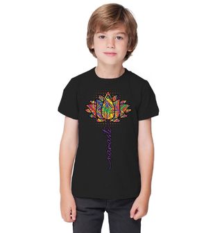 Obrázek 1 produktu Dětské tričko Namaste Barevný Lotus