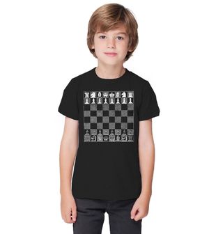 Obrázek 1 produktu Dětské tričko Šachovnice Chessboard
