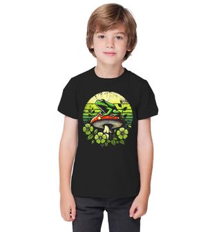 Obrázek 1 produktu Dětské tričko Žába na Muchomůrce Frog Mushroom