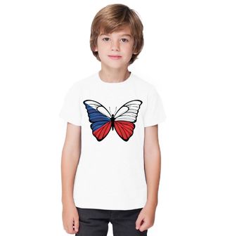 Obrázek 1 produktu Dětské tričko Motýl Česka Czech Butterfly
