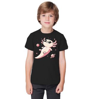 Obrázek 1 produktu Dětské tričko Kosmický Axolotl mexický