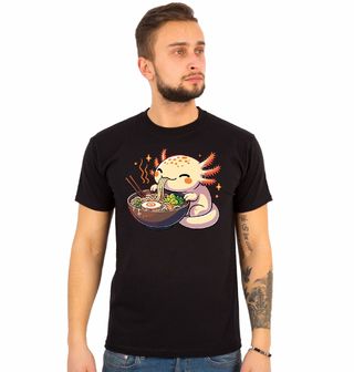 Obrázek 1 produktu Pánské tričko Japonský Axolotl a Ramen