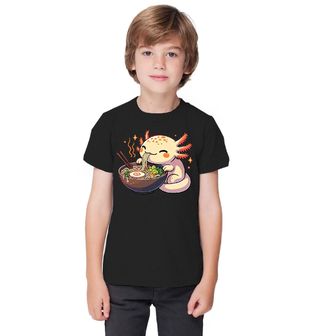 Obrázek 1 produktu Dětské tričko Japonský Axolotl a Ramen