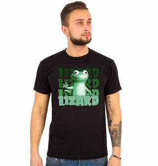 Obrázek 1 produktu Pánské tričko Zelená Ještěrka Lizard