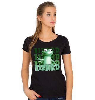 Obrázek 1 produktu Dámské tričko Zelená Ještěrka Lizard