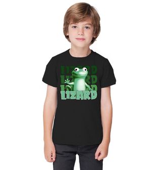 Obrázek 1 produktu Dětské tričko Zelená Ještěrka Lizard