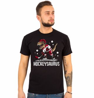 Obrázek 1 produktu Pánské tričko Hokejista T-Rex Hockeysaurus