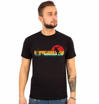 Obrázek 1 produktu Pánské tričko Vintage Hráč Discgolfu