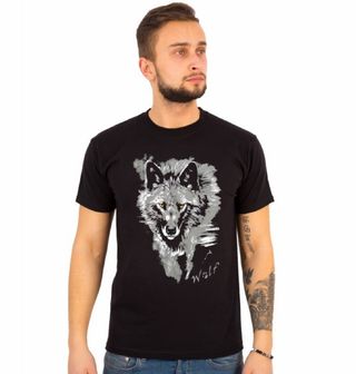 Obrázek 1 produktu Pánské tričko Osamělý vlk