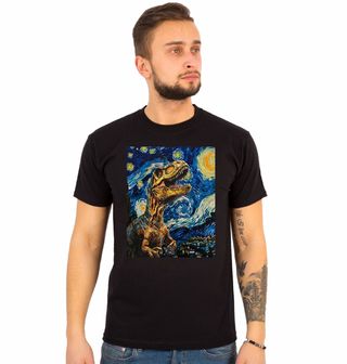 Obrázek 1 produktu Pánské tričko T-Rex ve Hvězdné noci
