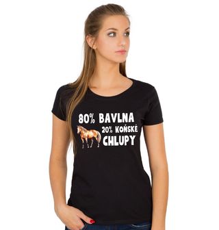 Obrázek 1 produktu Dámské tričko 80 % Bavlna, 20 % Koňské Chlupy