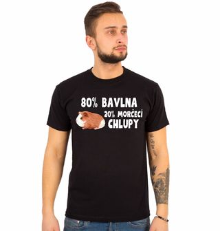 Obrázek 1 produktu Pánské tričko 80 % Bavlna, 20 % Morčecí Chlupy