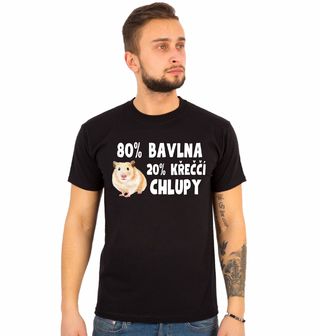 Obrázek 1 produktu Pánské tričko 80 % Bavlna, 20 % Křeččí Chlupy
