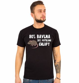 Obrázek 1 produktu Pánské tričko 80 % Bavlna, 20 % Potkaní Chlupy